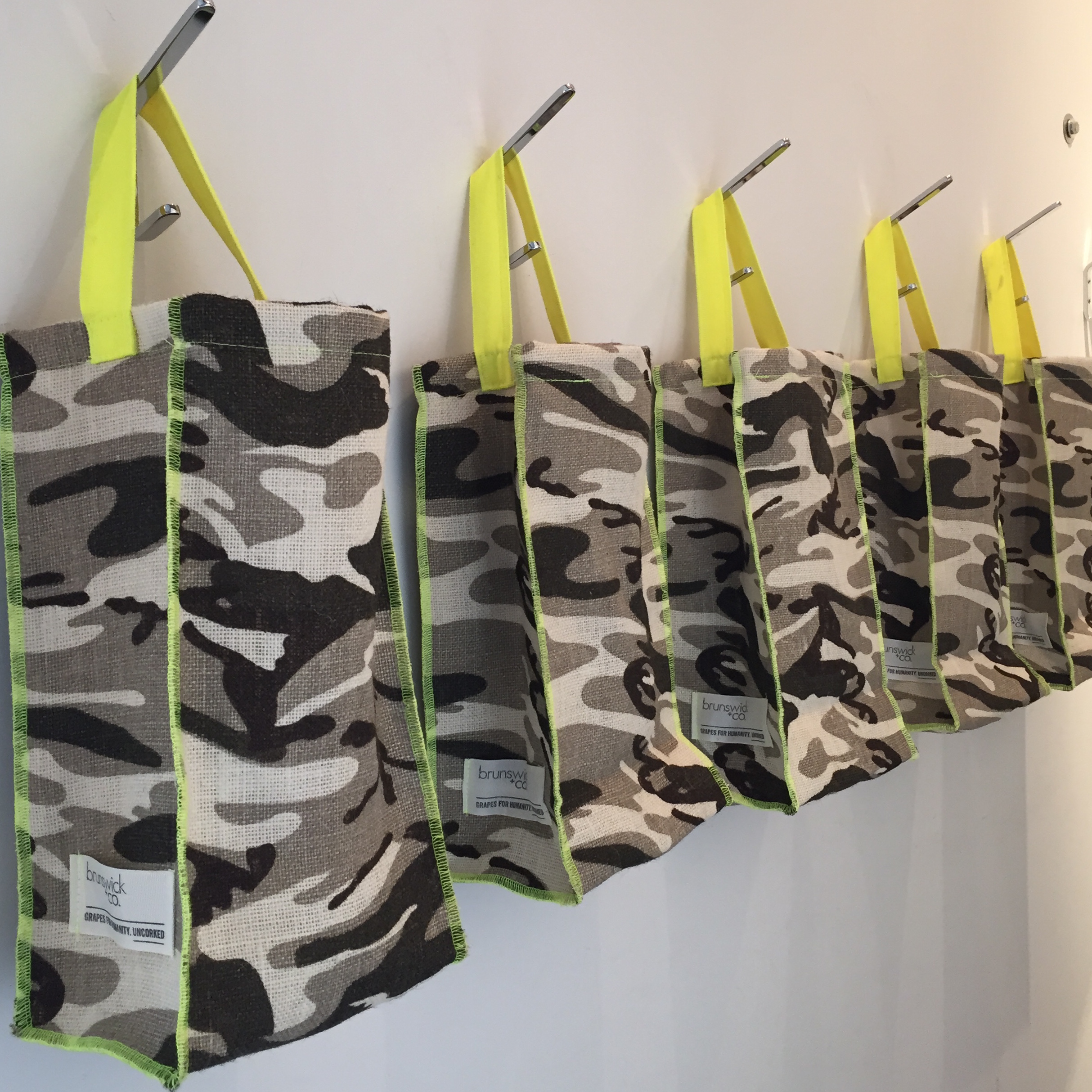 The Camo Wine Bag Brunswick and Co